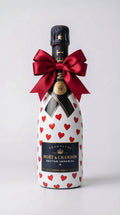 Moët & Chandon Nectar Impérial – Dárková zdobená lahev srdíčky