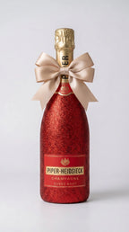 Piper-Heidsieck Cuvée Brut – Červená dárková zdobená lahev