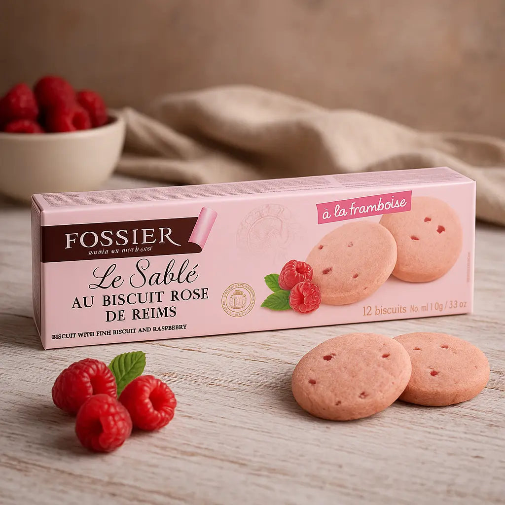 Sušenky Fossier Le Sablé 110 g – Malina Fossier
