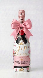 Svatební moet chandon rose růžový