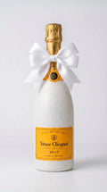 Veuve Clicquot Brut – Bílá dárková zdobená lahev
