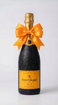 Veuve Clicquot Brut – Černá dárková zdobená lahev