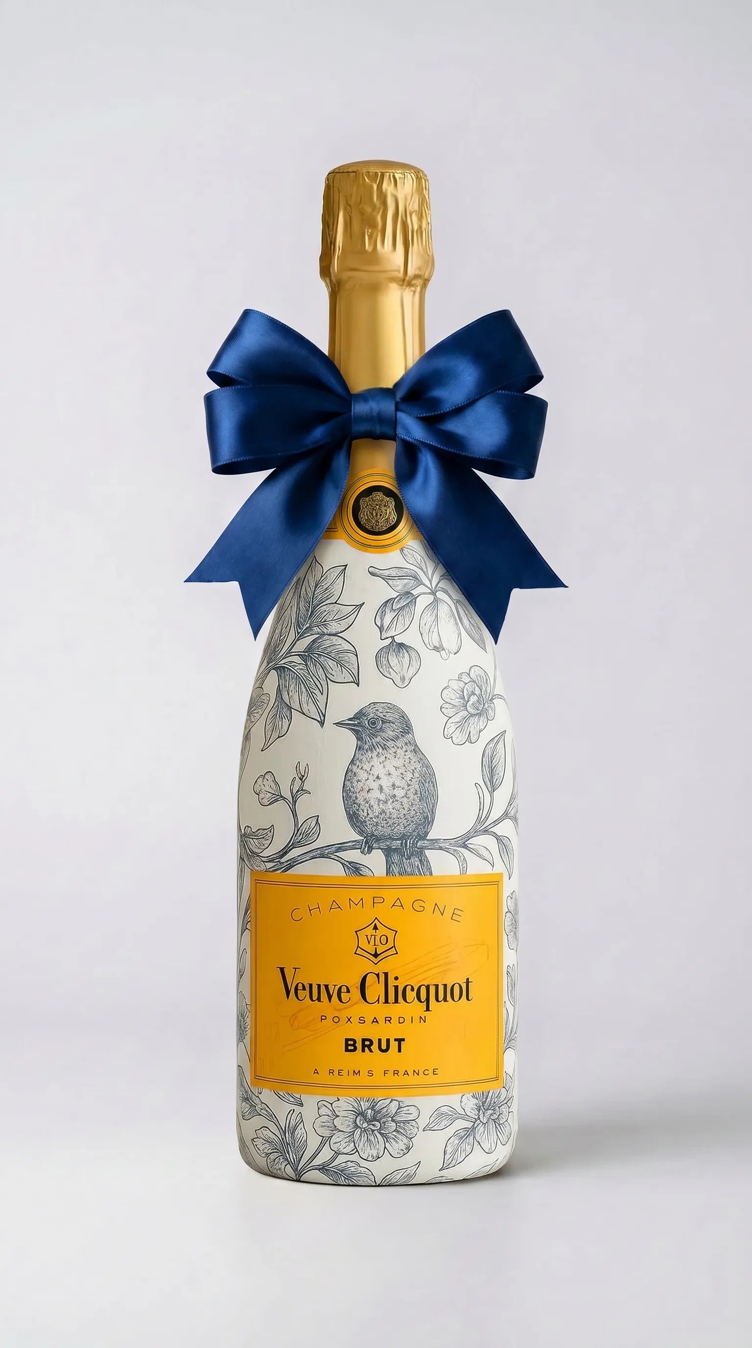 Veuve Clicquot Brut – Dárková zdobená lahev Flora & Fauna