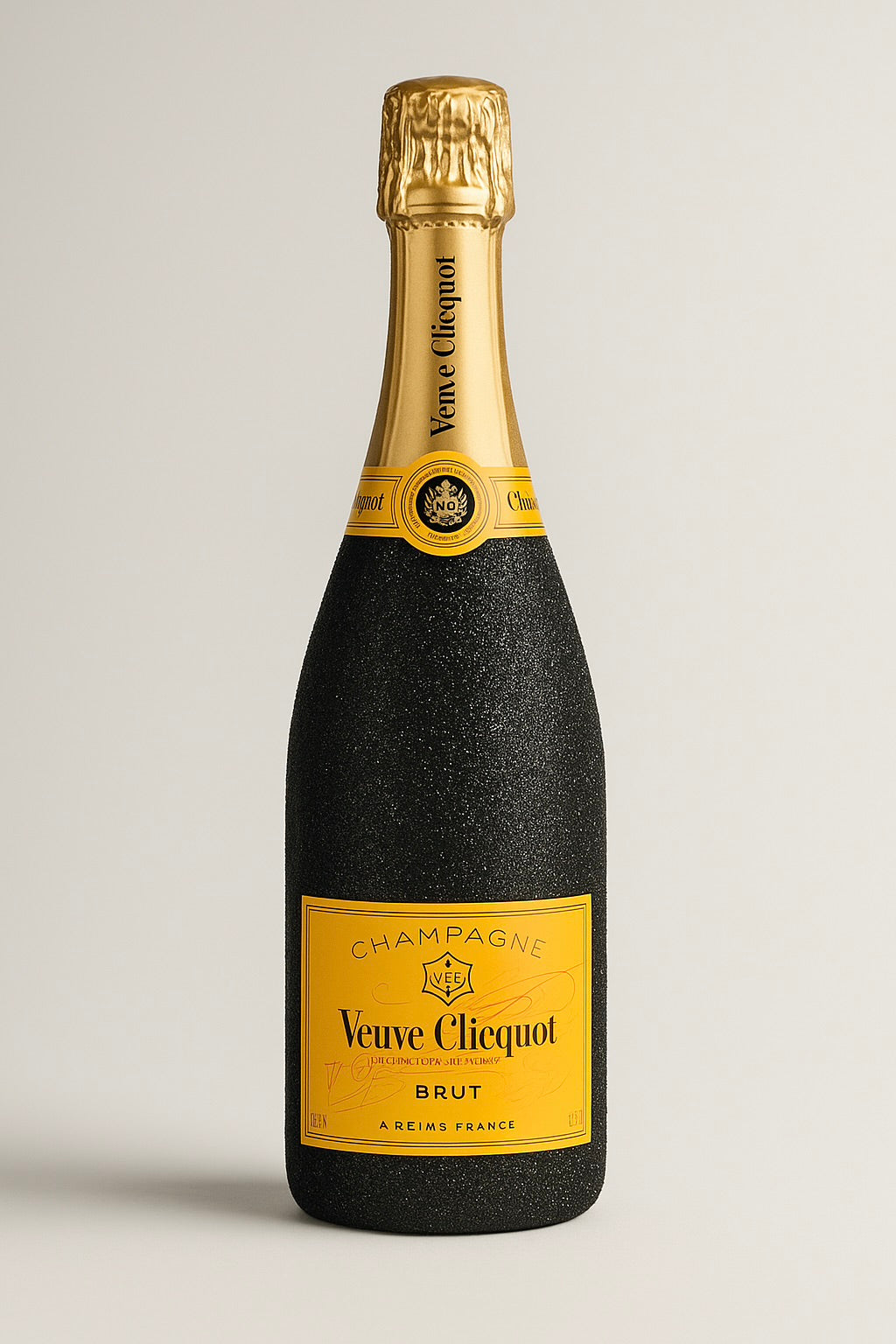 Veuve Clicquot Brut 0,75l – černá zdobená lahev