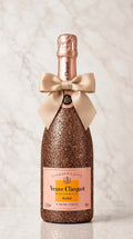 Veuve Clicquot Rosé – Bronzová dárková zdobená lahev | DressBottle